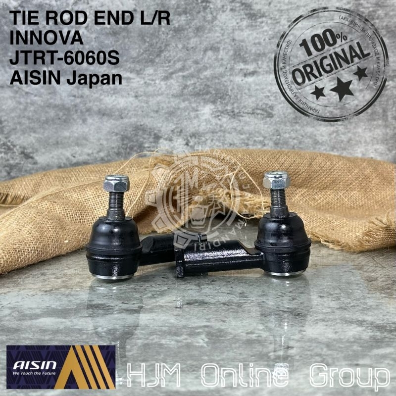 TIE ROD END L/R - TIROD TEROD INNOVA AISIN Japan JTRT-6060S ORIGINAL