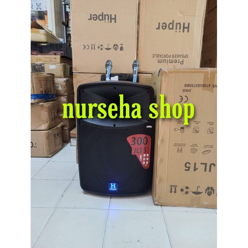 Speaker portable Huper 15 inch JL15 JL 15 new produk original