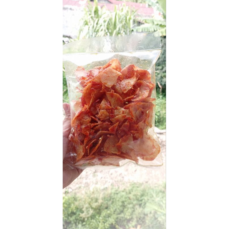 

Keripik Singkong Lengket Pedas Manis500gr