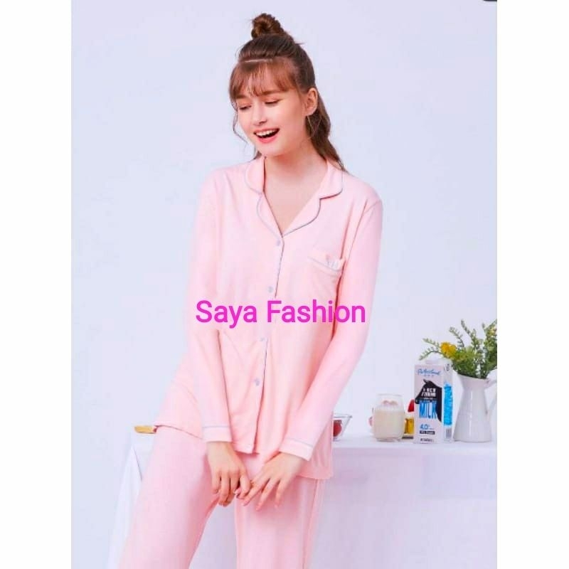 Setelan 882 Baju Tidur Piyama Young Hearts
