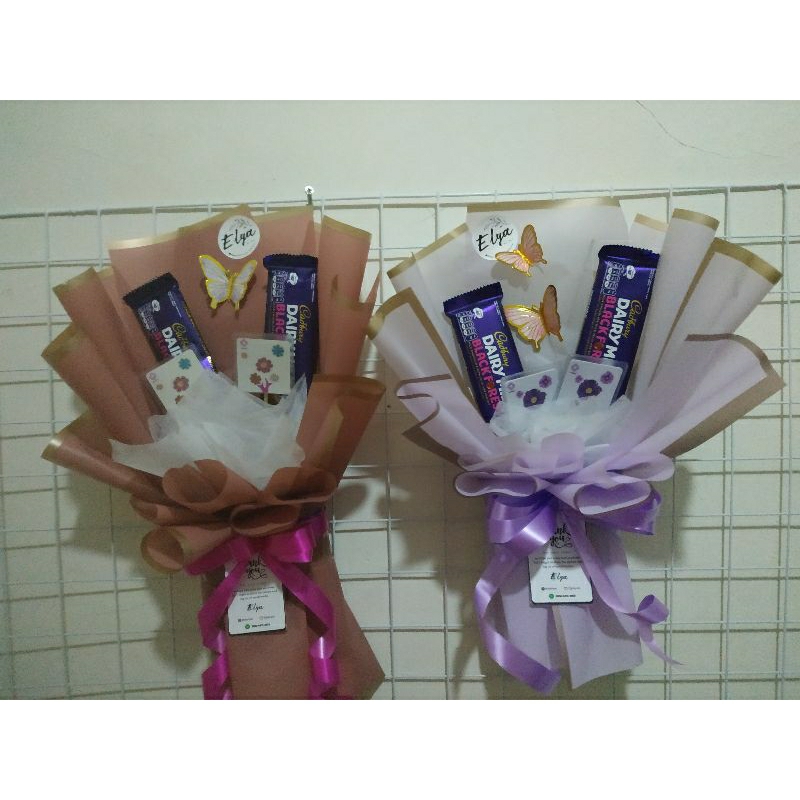 bucket coklat silverqueen murah