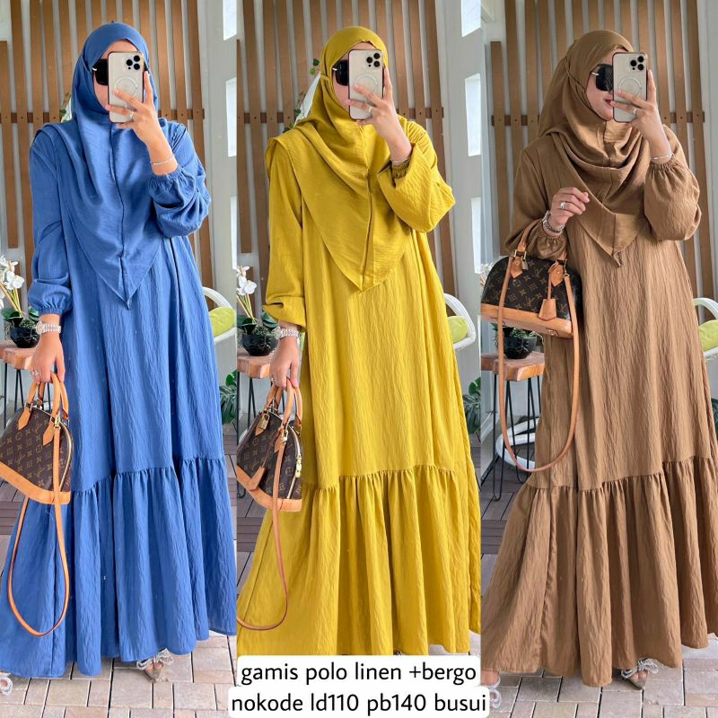 Gamis Set Bergo