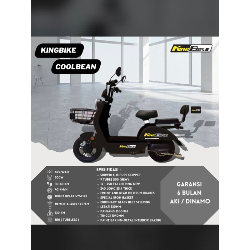 SEPEDA LISTRIK DEWASA MURAH 40 KM/H