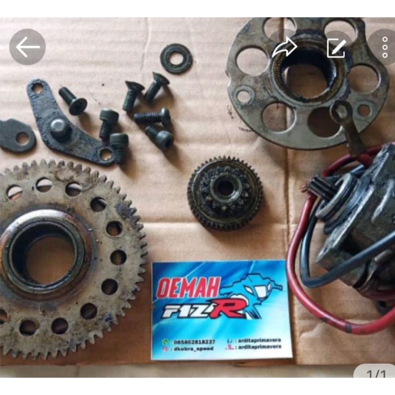 (COD) Dinamo stater set fiz r original siap pakai