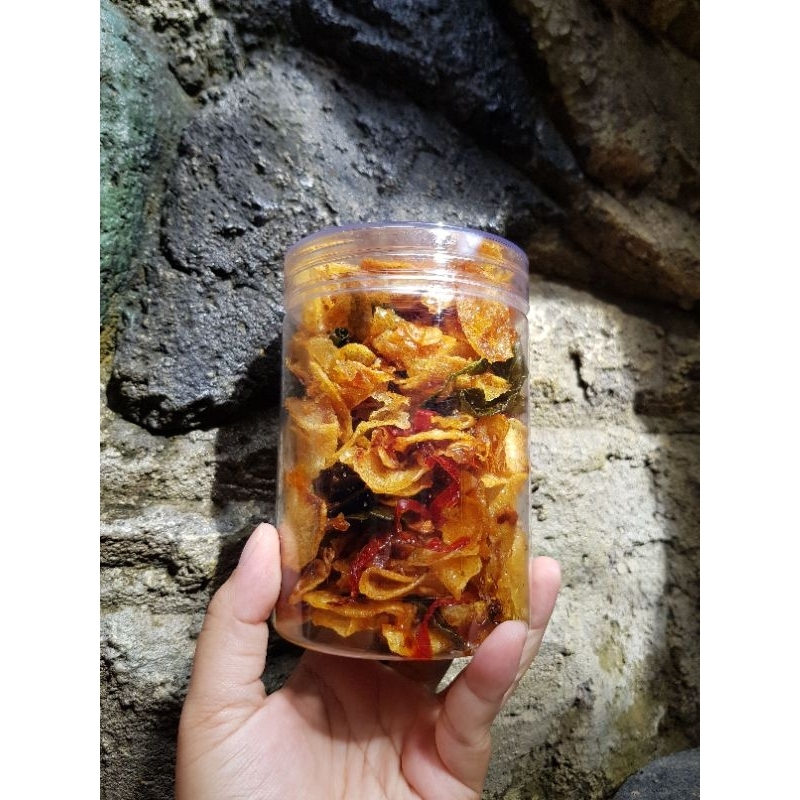 

Keripik kentang manis (lauk kering)