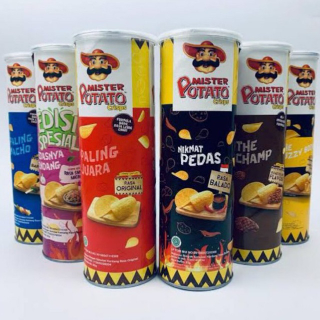 

Keripik Kentang Mister Potato 100gr