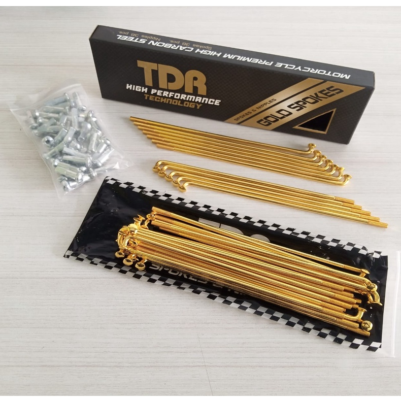 Jari Jari Jeruji Jari2 Ruji Chrome Gold Pelangi TDR