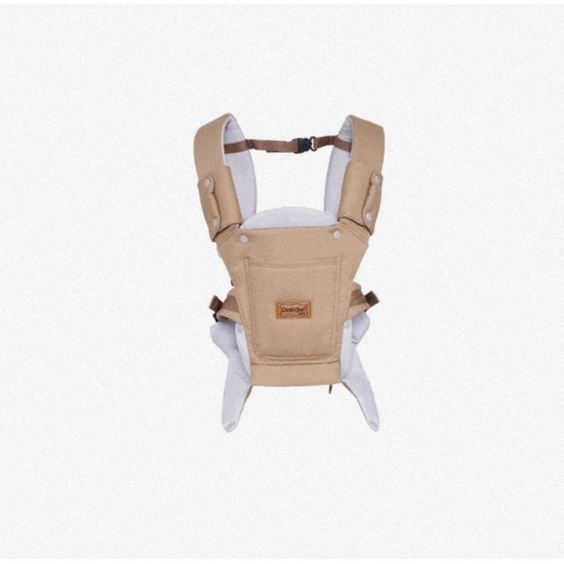 Dialogue Baby Hipseat Baby Carrier Brownie With Teething Pad DGG1039 - Gendongan Bayi