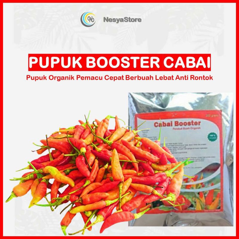 Pupuk Organik Booster Cabai Cabe Pupuk Pelebat Cabai Perangsang Buah Anti Rontok