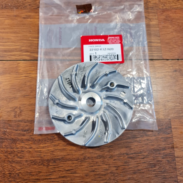 (PCX/ ADV 160) HONDA ORI - PULLEY DEPAN 22102K1ZN20 FACE DRIVE VAN BELT ASLI AHM