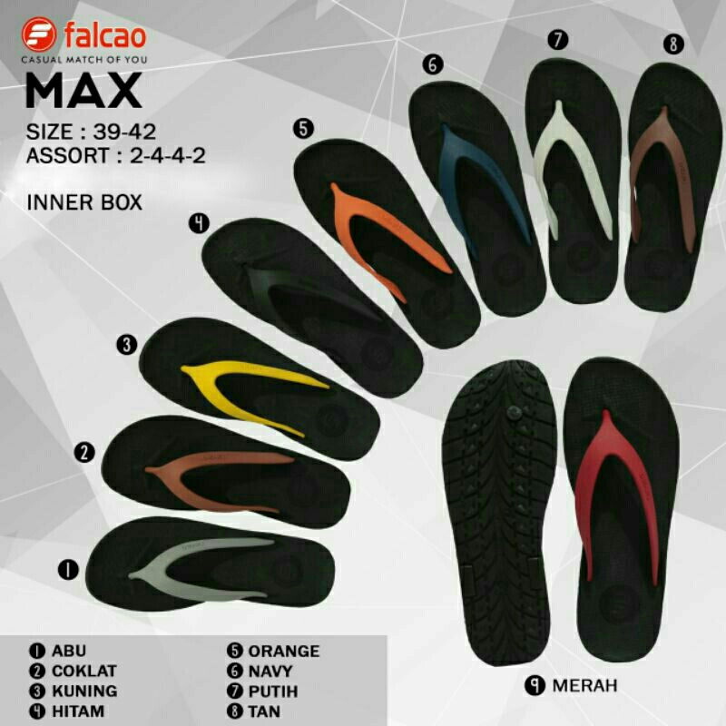 sandal jepit air bag max
