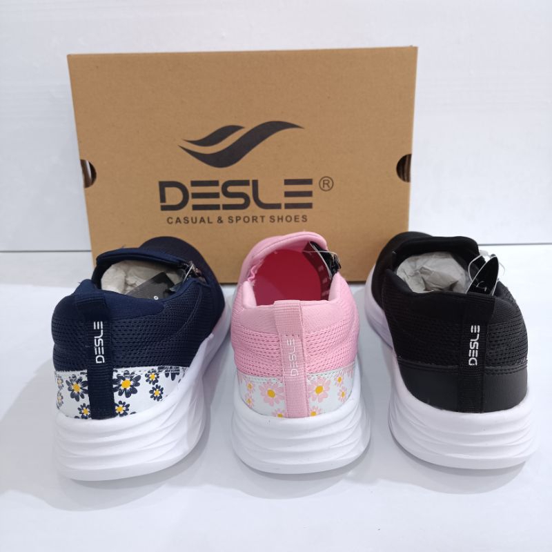 Sepatu Slip On Wanita Desle Moricorina Harrys size 36-40 | Sepatu Casual Wanita Desle Moricorina Harrys