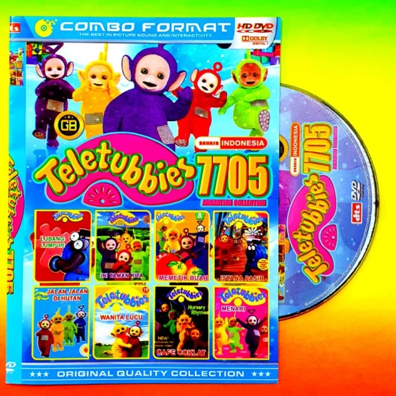 TERLARIS Kaset Dvd Teletubbies Film Anak Anak - Kaset Belajar Sambil Bermain