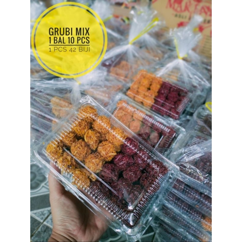 

Grubi mix ubi kremes isi 42pcs