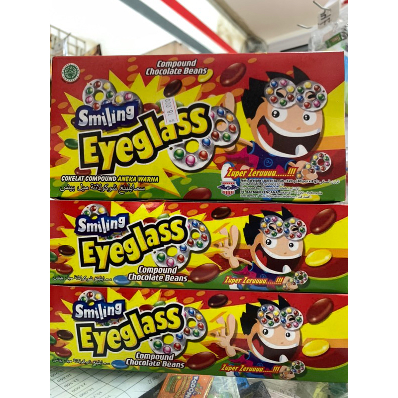 

Smiling Eyeglass Cokelat/Permen Kacamata