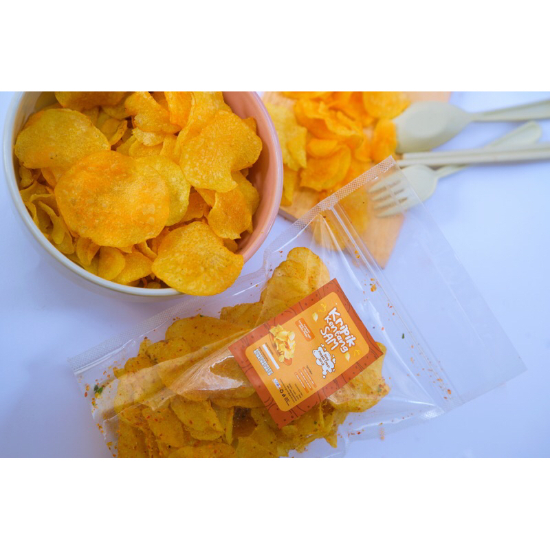 

Keripik Kentang pedas daun jeruk / Kripik kentang SAM, 60 gr