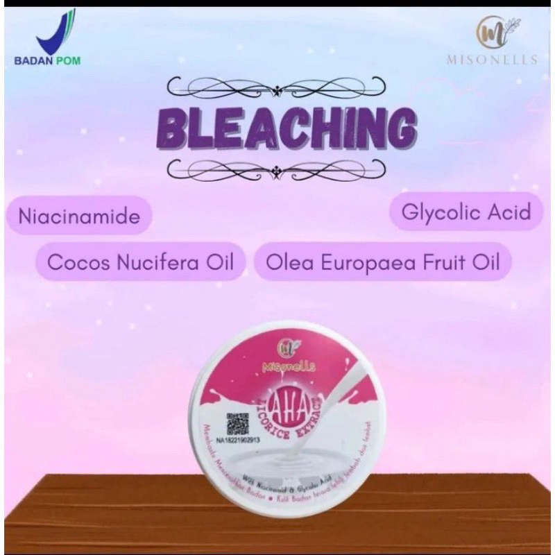 Bleaching Badan/Bleaching licorice Misonel