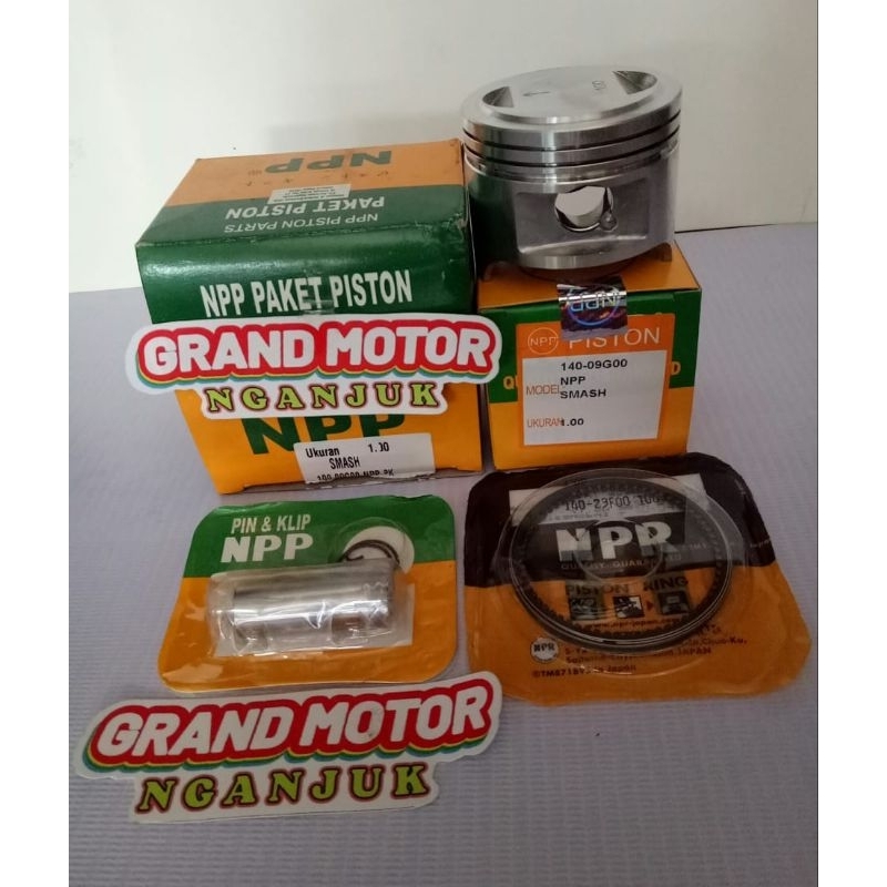 Piston Kit Seher Set NPP Smash 110 Smash New Smash Karbu Seker Set  Paket Piston Suzuki