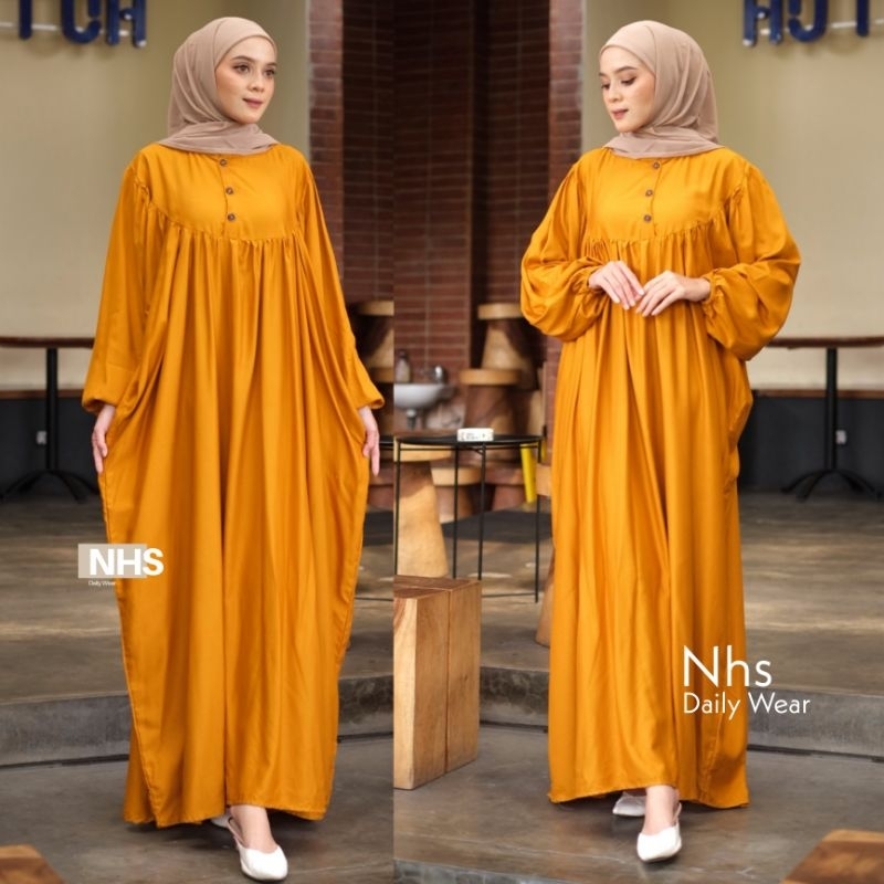 HAZEL KAFTAN GAMIS LD 150CM KATUN TWILL JUMBO