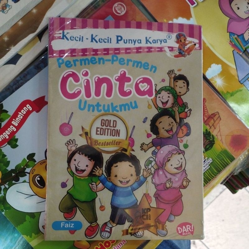BUKU CERITA ANAK PERMEN PERMEN CINTA UNTUKMU