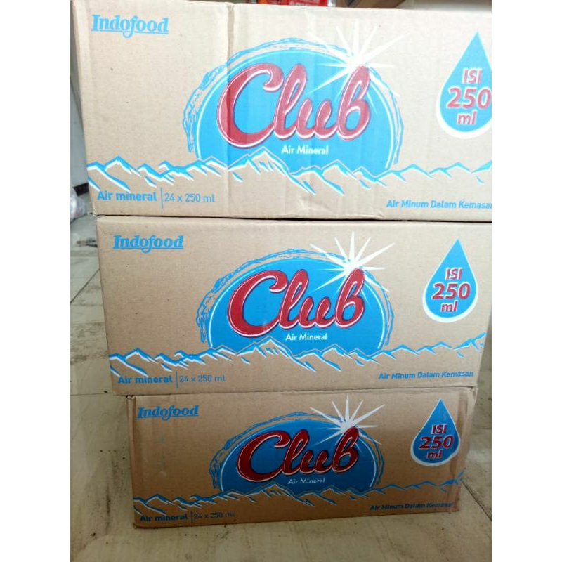 

air mineral club 250ml botol