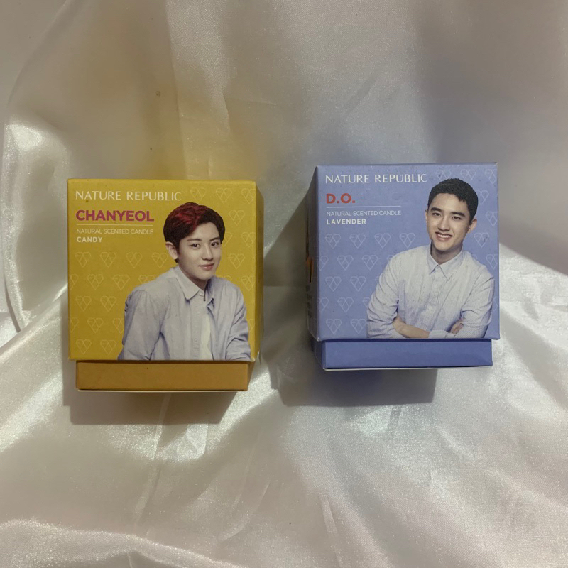 EXO Nature Republic Candle ( Chanyeol / D.O. / Chen )