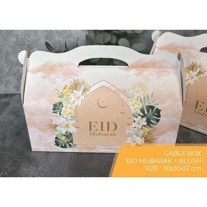 

gable box eid mubarak blush 30x10x12