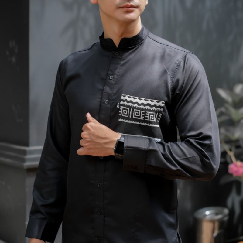 KEMEJA KOKO/BAJU KURTA COWOK/BAJU KURTA DEWASA/KEMAJA KOKO PRIA