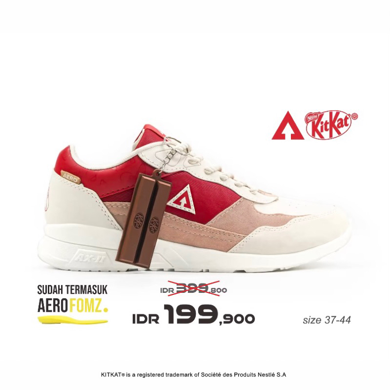 Aero x Kitkat size 41 Limited Edition