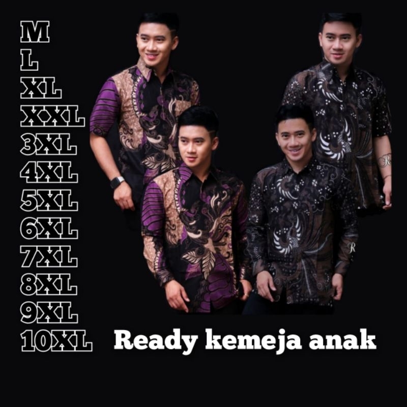 BATIK JUMBO BIG SIZE JUMBO M,L,XL,XXL,3XL,4XL,5XL,6XL,7XL,8XL,9XL,10XL,MURAH BATIK JUMBO COUPLE &quot;