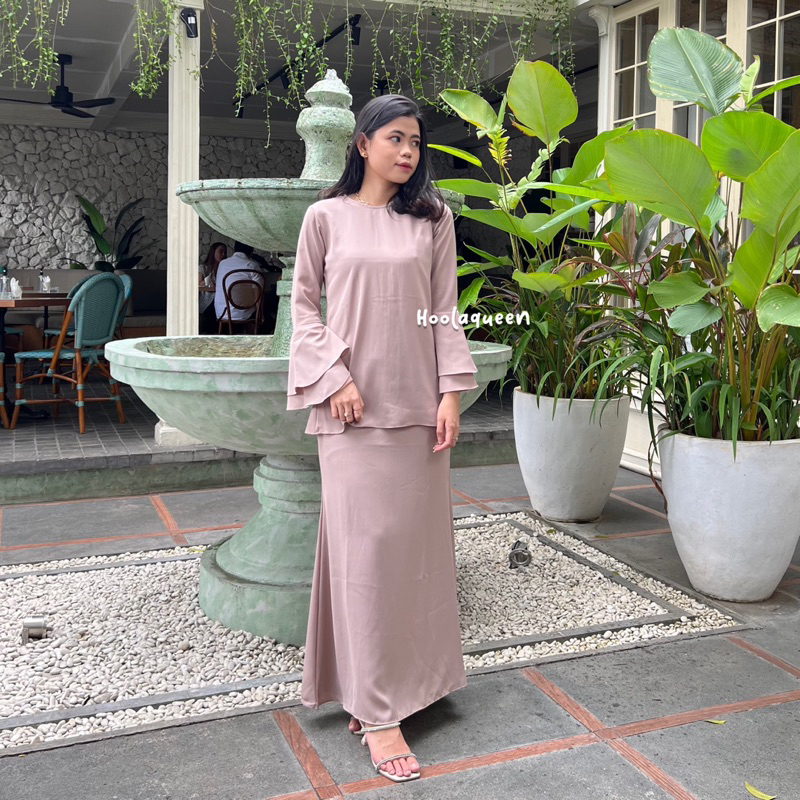 Hoolaqueen - One Set Duyung - Set Kurung Melayu - Lebaran Outfit - One Set Melayu