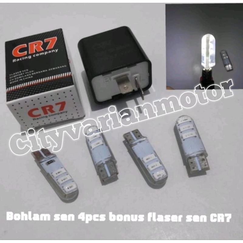 Promo 4 pcs Lampu Sen Sein Jelly LED plus flasher Sen sein CR7