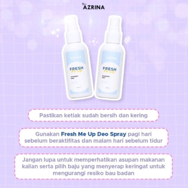 AZRINA FRESH ME UP DEODORANT SPRAY