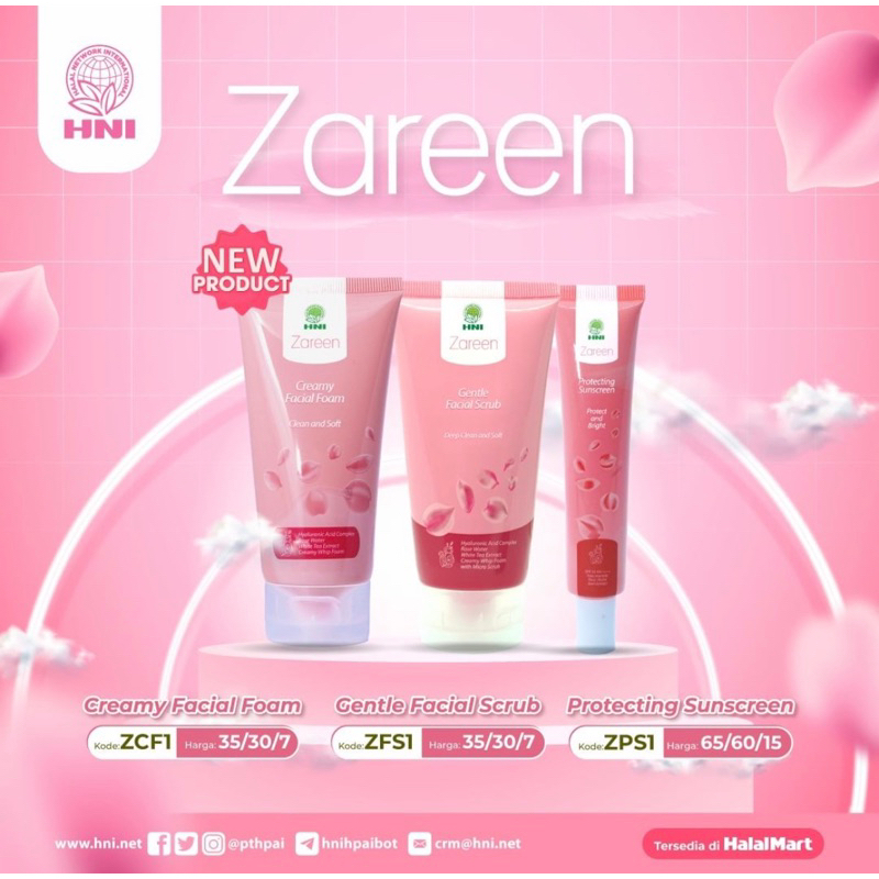 ZAREEN SUNSCREEN HNI HPAI COD