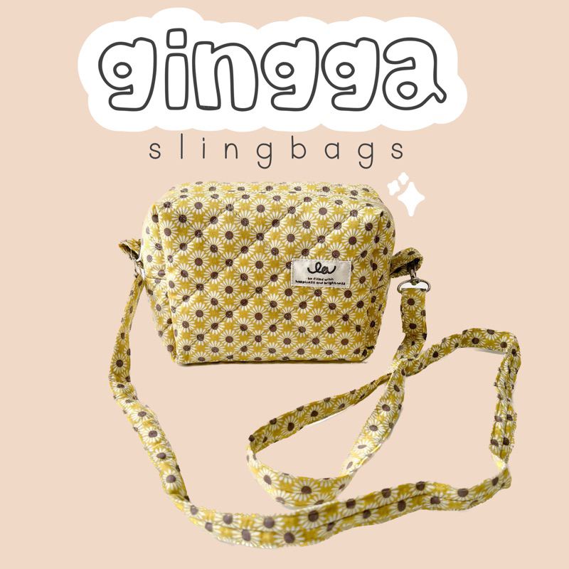 slingbag / tas selempang - GINGGA SLINGBAGS | la.ideas