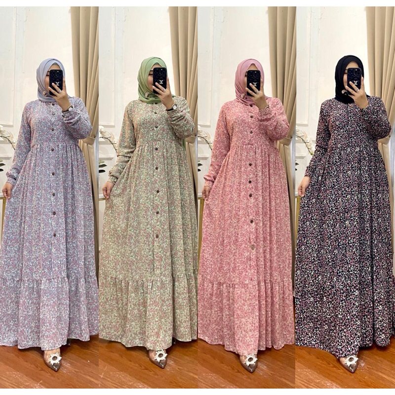 Gamis Bunga Kecil