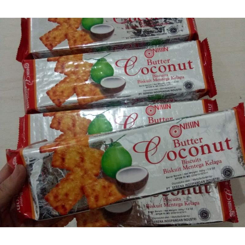 

nissin butter coconut 200g