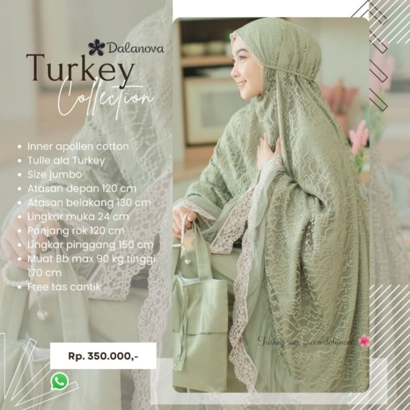 Mukena Turkey Delanova