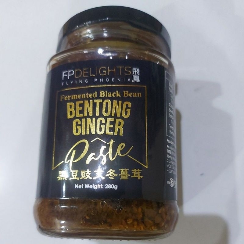 

FERMENTED BLACK BEAN, BENTONG GINGER PASTE, 280g, FP DELIGHTS