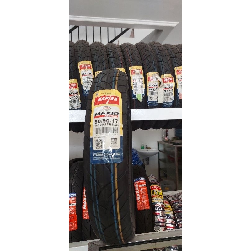 Ban Aspira Maxio Tubeless 80/90-17