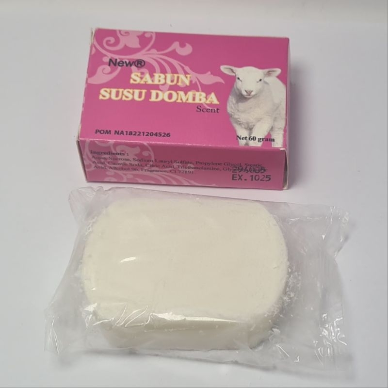 NEW SABUN SUSU DOMBA 60gr BPOM