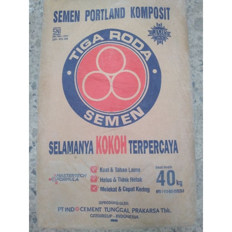 SEMEN TIGA RODA 40KG