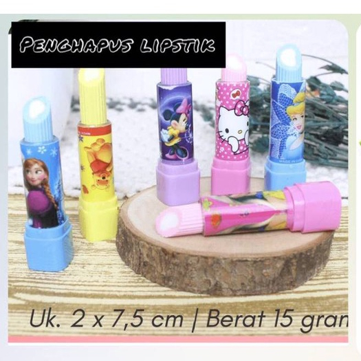 

Paket hemat penghapus / penghapus lipstik/ penghapus big