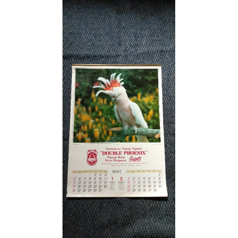 Kalender thn. 1997 - Tema Hewan