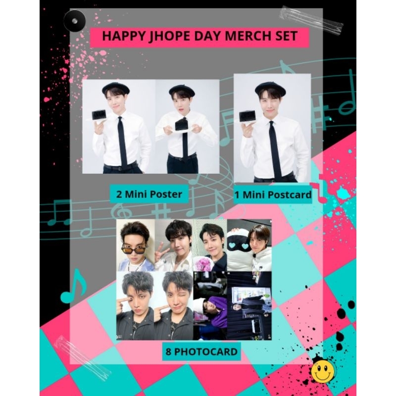 

Happy JHope Day Merch Set (UNOFFICIAL)