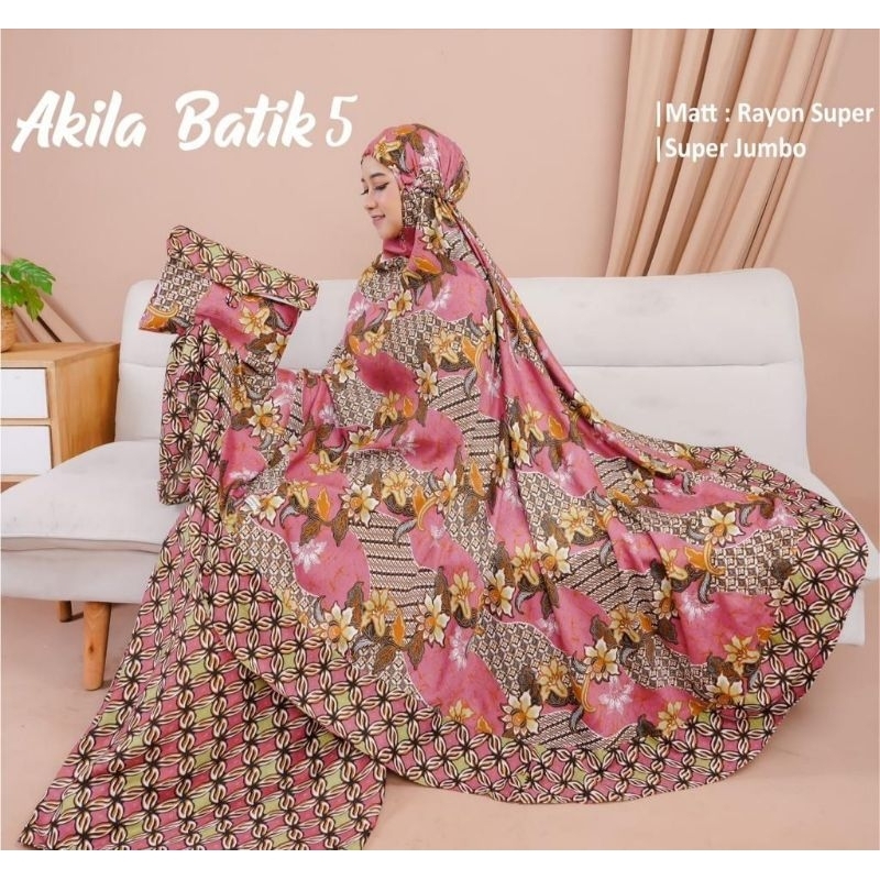 Mukena Rotary - Mukena Batik - Mukena Rayon