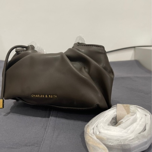 CK Beaded Acrylic Handle Bag