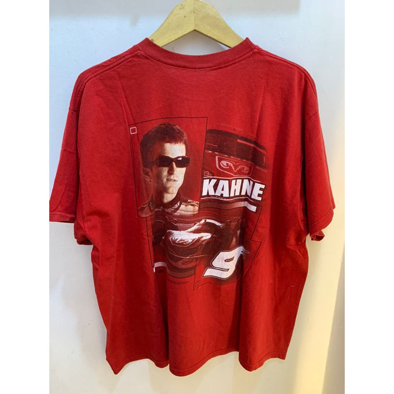 Kaos vintage rare nascar kahne 9 copyright 2000