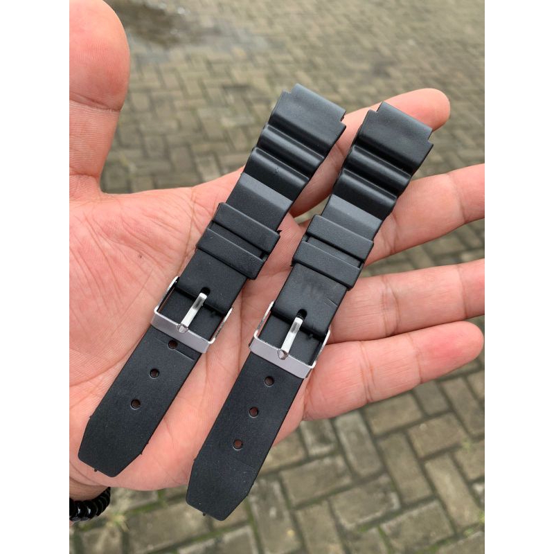 Strap Tali jam Tangan Karet Casio Universal size lengkap