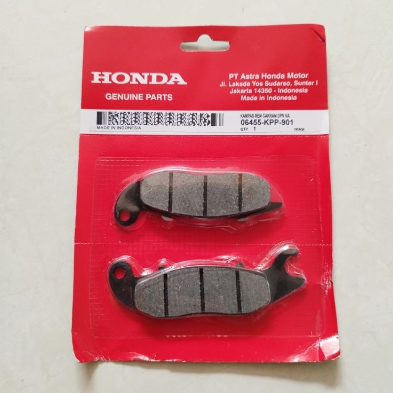 Kampas Rem Depan Belakang Honda Supra X 125 Double Disc - Sonic